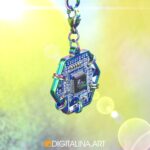 Подвеска Shimmer Cyber Hexagon