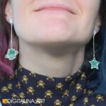 Cерьги «Star and planet»