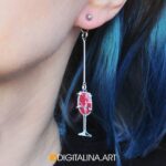 Серьги TechWine