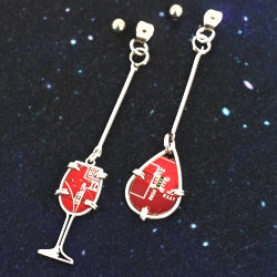 Серьги TechWine