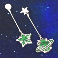 Cерьги «Star and planet»